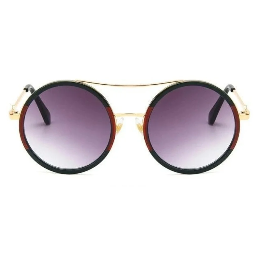 Sunglasses Circle‎ Shades Vintage Men Hipster Gothic Fashion Festival Streetwear
